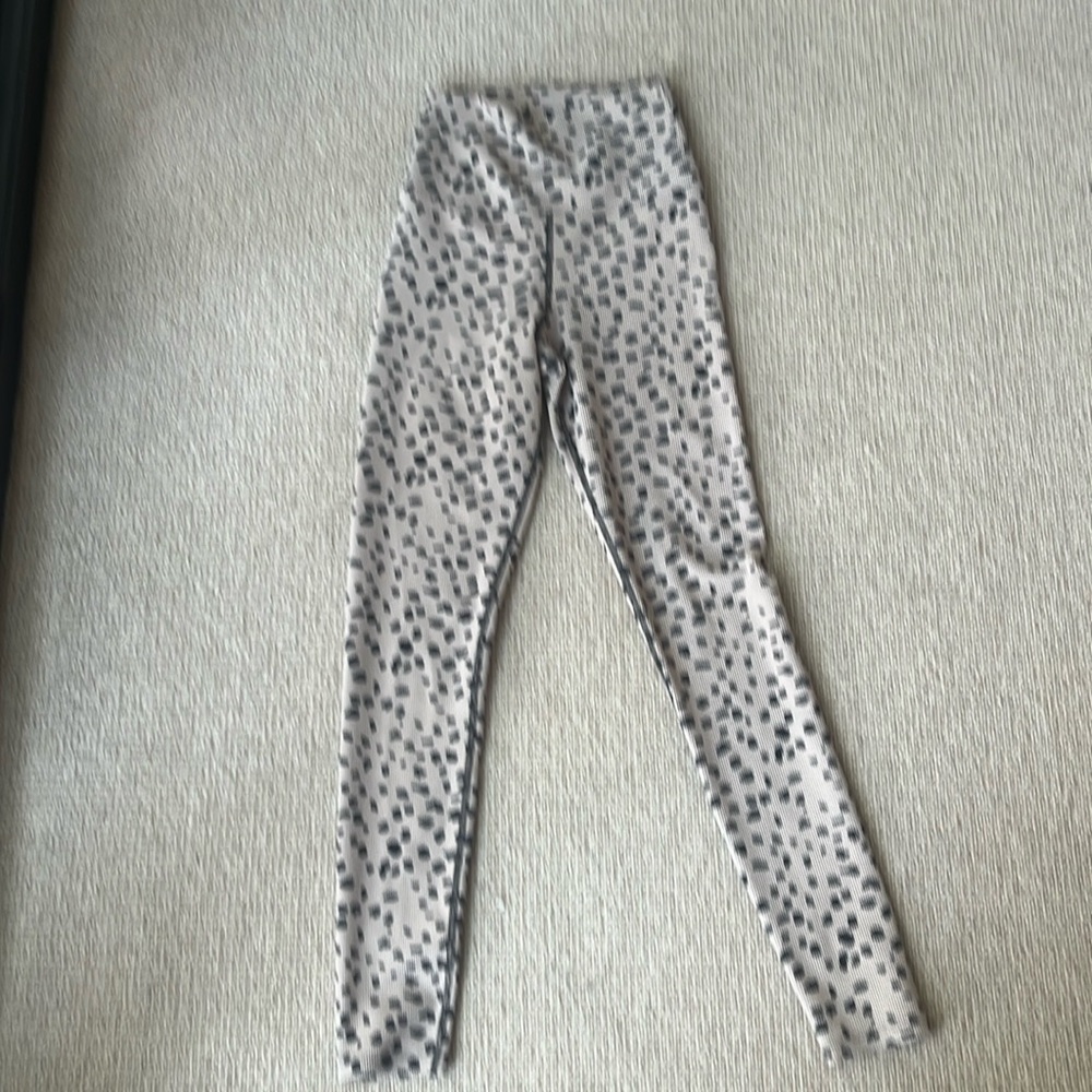 Women’s Beach Riot leopard print leggings XS made in the USA